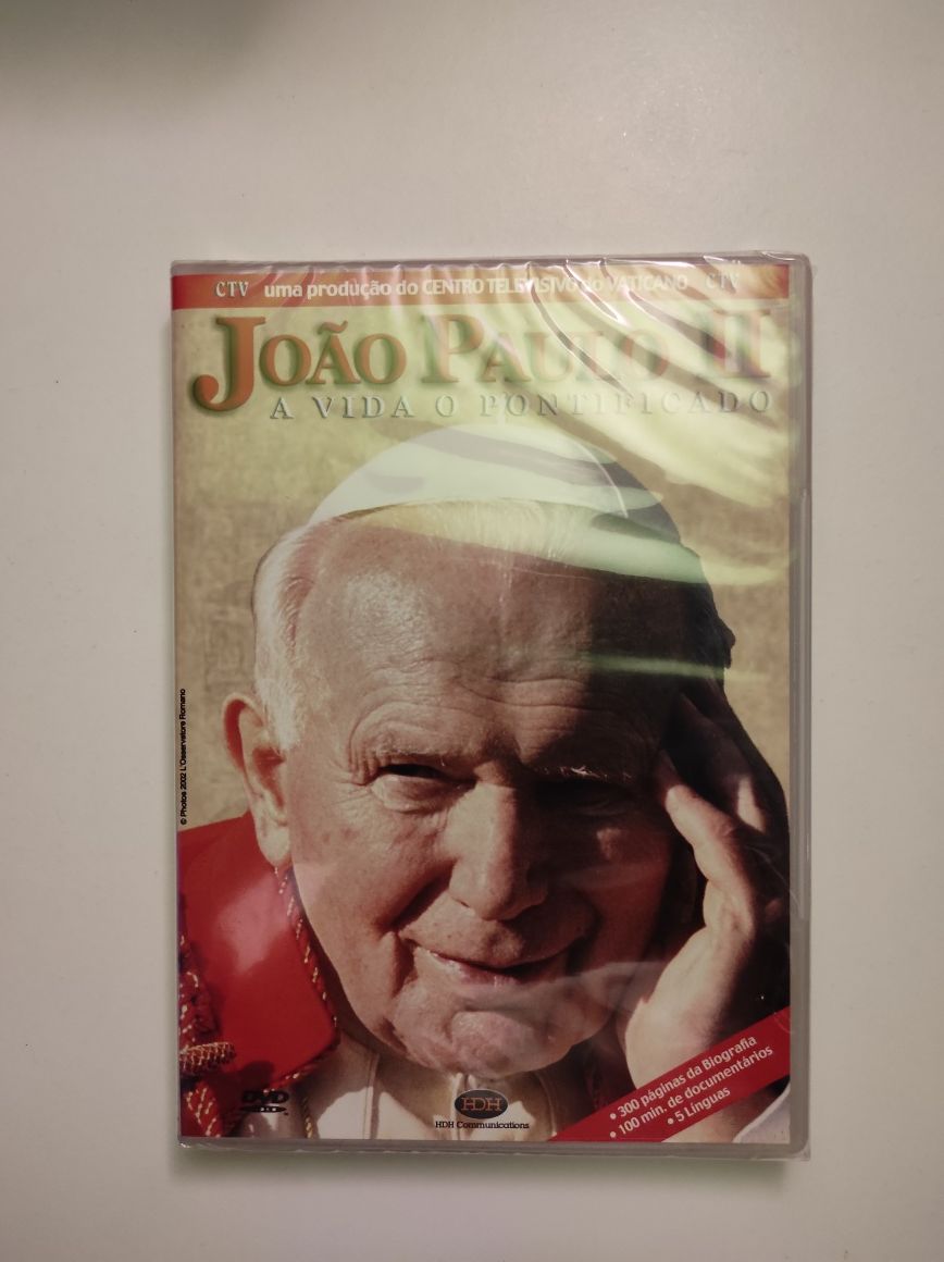 DVD "João Paulo II" selado