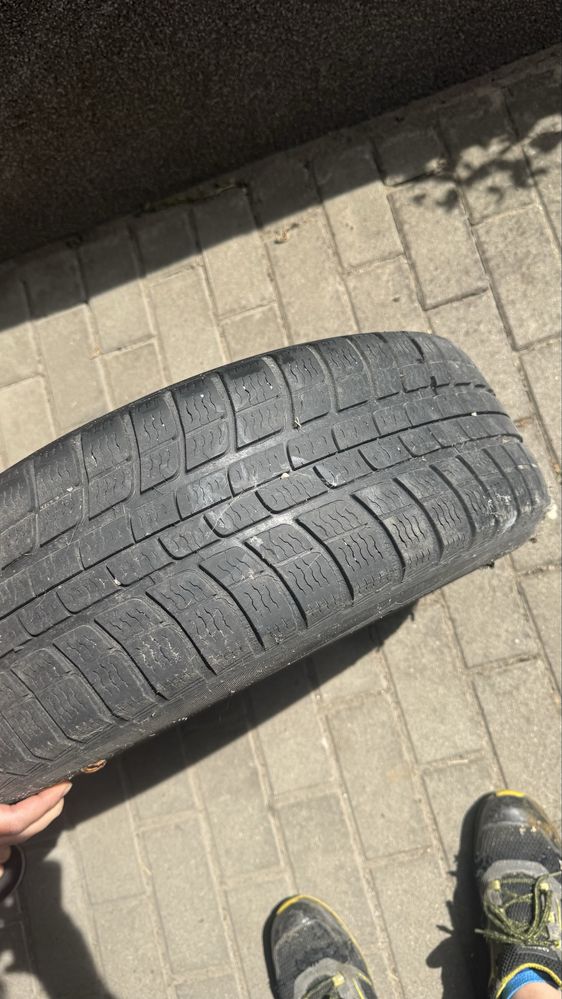 4x opony 15’  zimowe z felgami 5x112