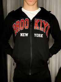 Dres Sportowy Męskie Czarny «Brooklyn New York» Rozmiar: M