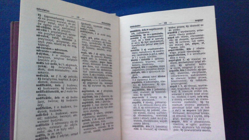 PWN Słownik łacińsko polski wydanie z 1957 i z 1986
