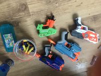 Pistolety Nerf dla dzieci na strzałki