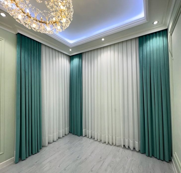 Пошиття штор та тюлі. Великий вибір. Працюємо по всій Україні