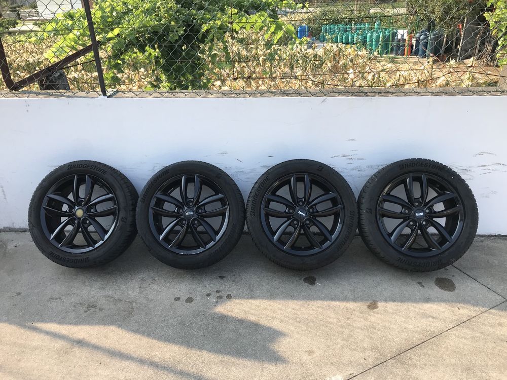 Jantes Mini 17 5x112 originais com pneus