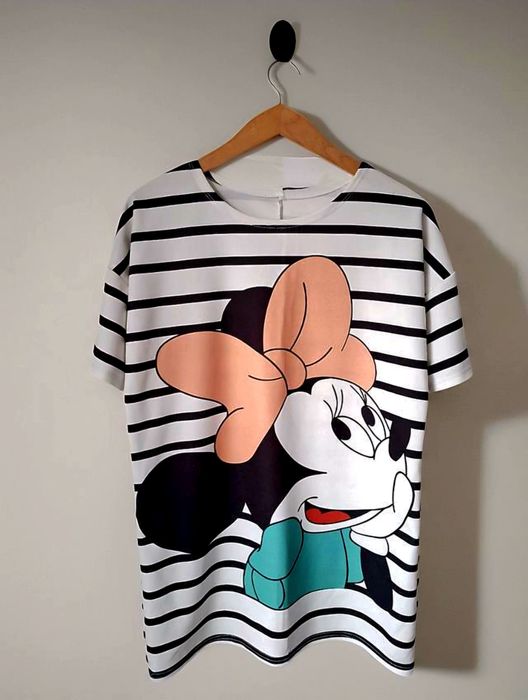 Tunika myszka Minnie paski rozmiar 46/48