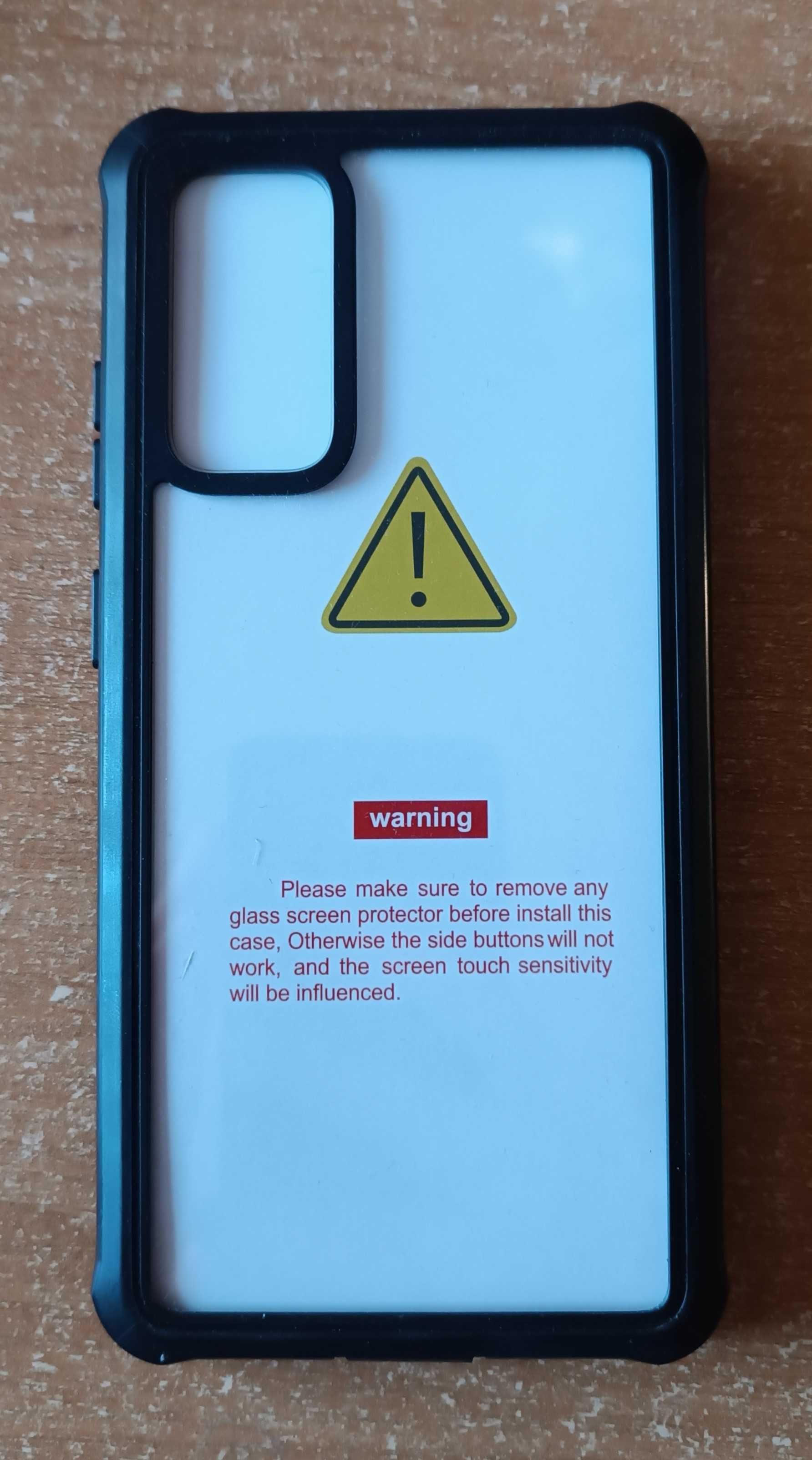 Przezroczyste etui na cały telefon Samsung Galaxy S20 FE