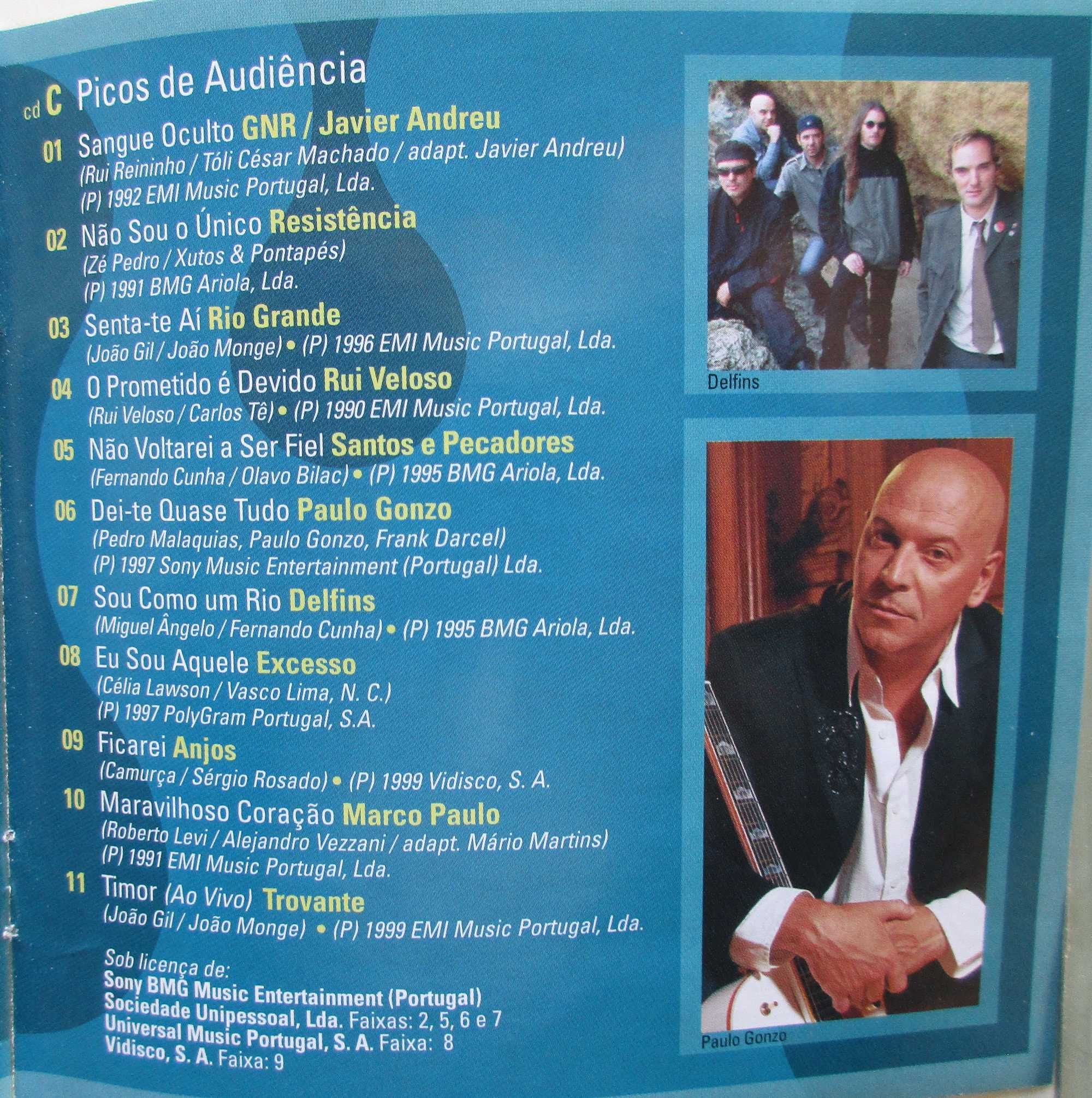 Os Anos 90 - - - - - [50 Anos de Música Portuguesa] - - - - - 3 X CD