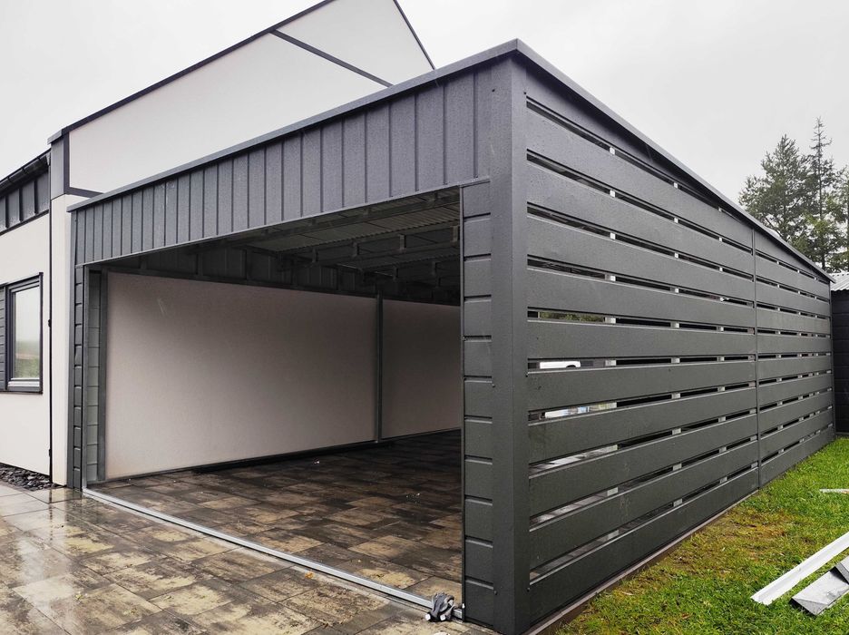 Jesienna NISKA CENA - Carport Każdy Wymiar Altana Wiata Garażowa