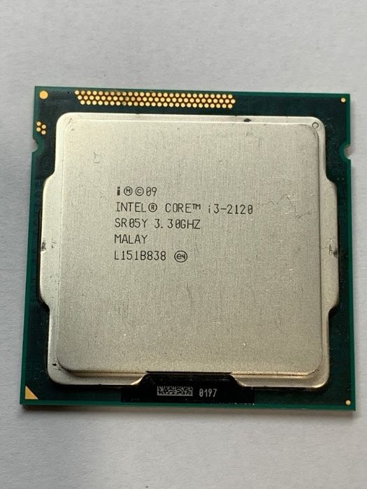 Процессор Intel Core i3 2120 2 ядра 4 потоки по 3.3 GHz s1155 бу