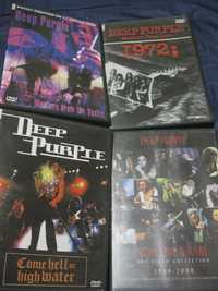 DVD диск Deep Purple 4 шт.сд двд.цена за все