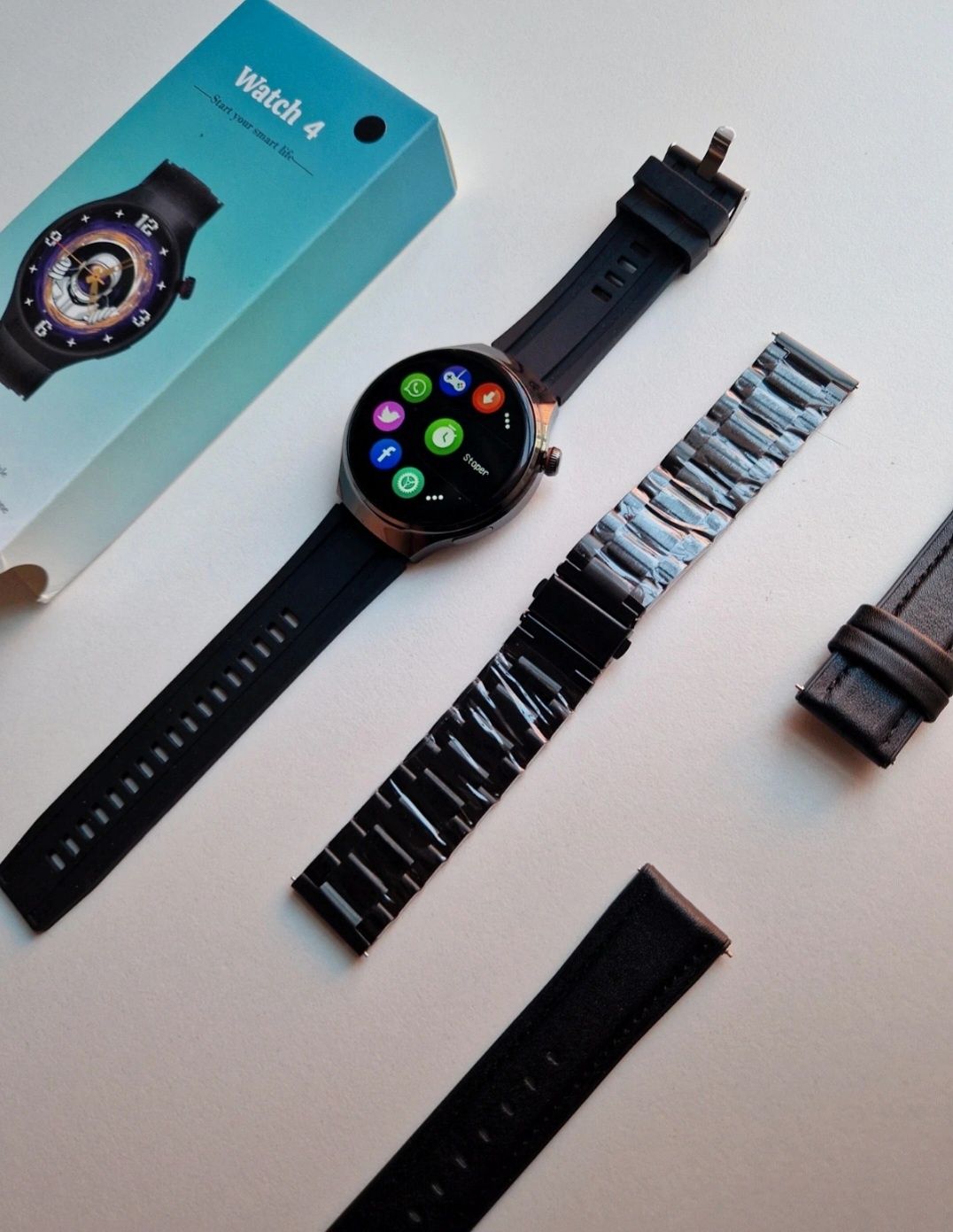 Smartwatch ekran Amoled *3 paski