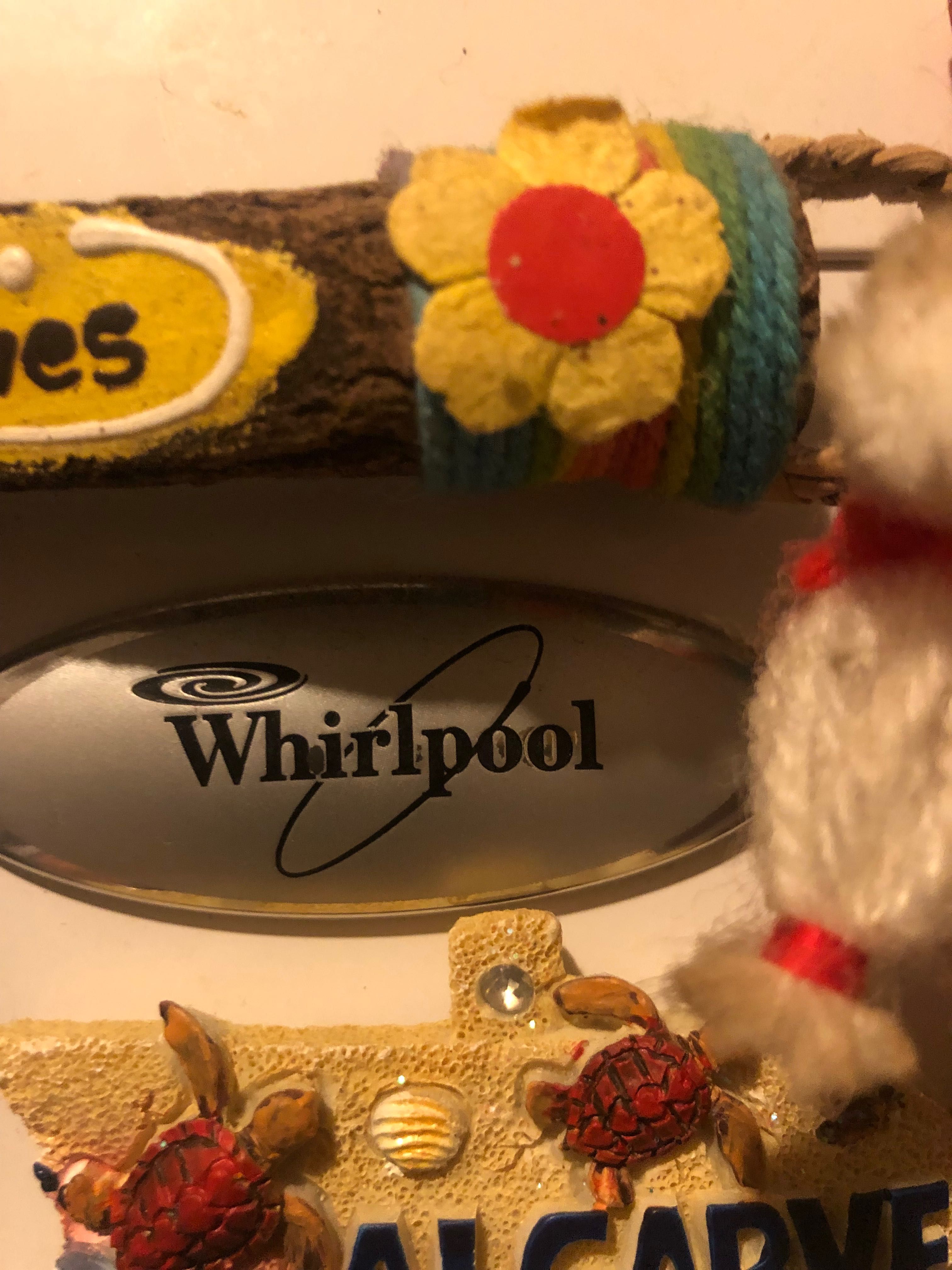 Frigorífico whirlpool a funcionar