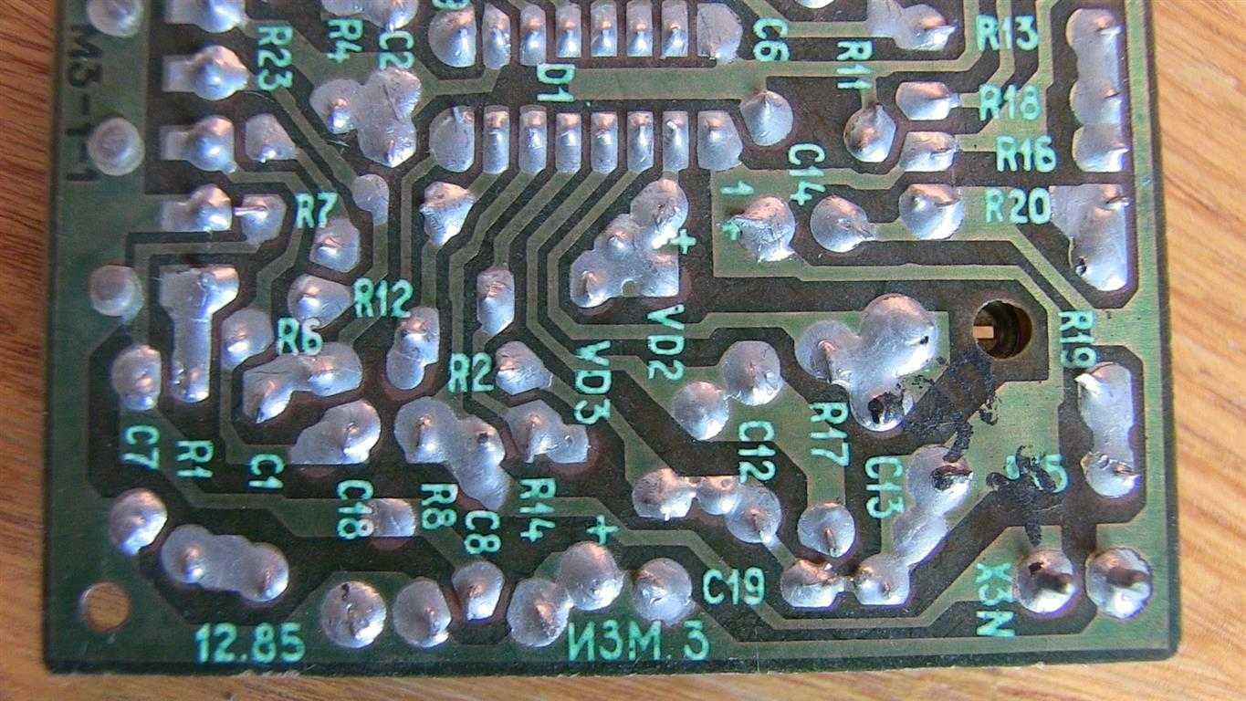 Модуль на телевизор ссср М3-1-1 (К174АФ1, КТ837Т)