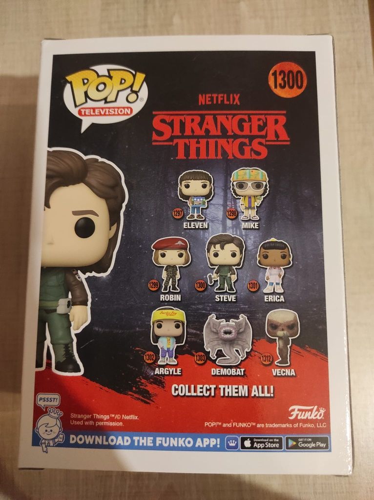 Funko pop Stranger Things Steve 1300