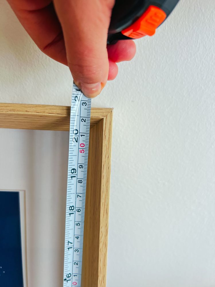 Moldura para quadro *arte não incluída