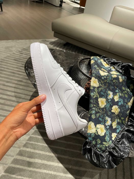 Buty meskie Mokasyny Nike_Air_Force_1_Low_White_R.45