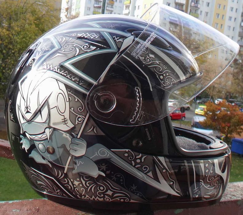 Kask motocyklowy PROBIKER dla dziecka rozmiar XXS