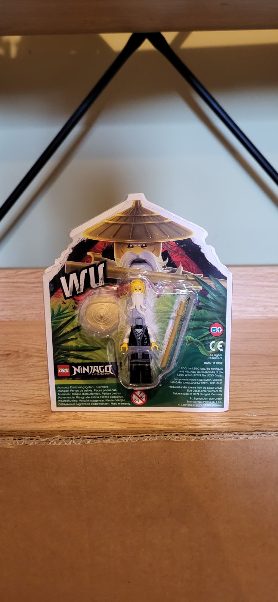 Lego Ninjago 111902 Sensei Wu blister z minifigurką model wycofany
