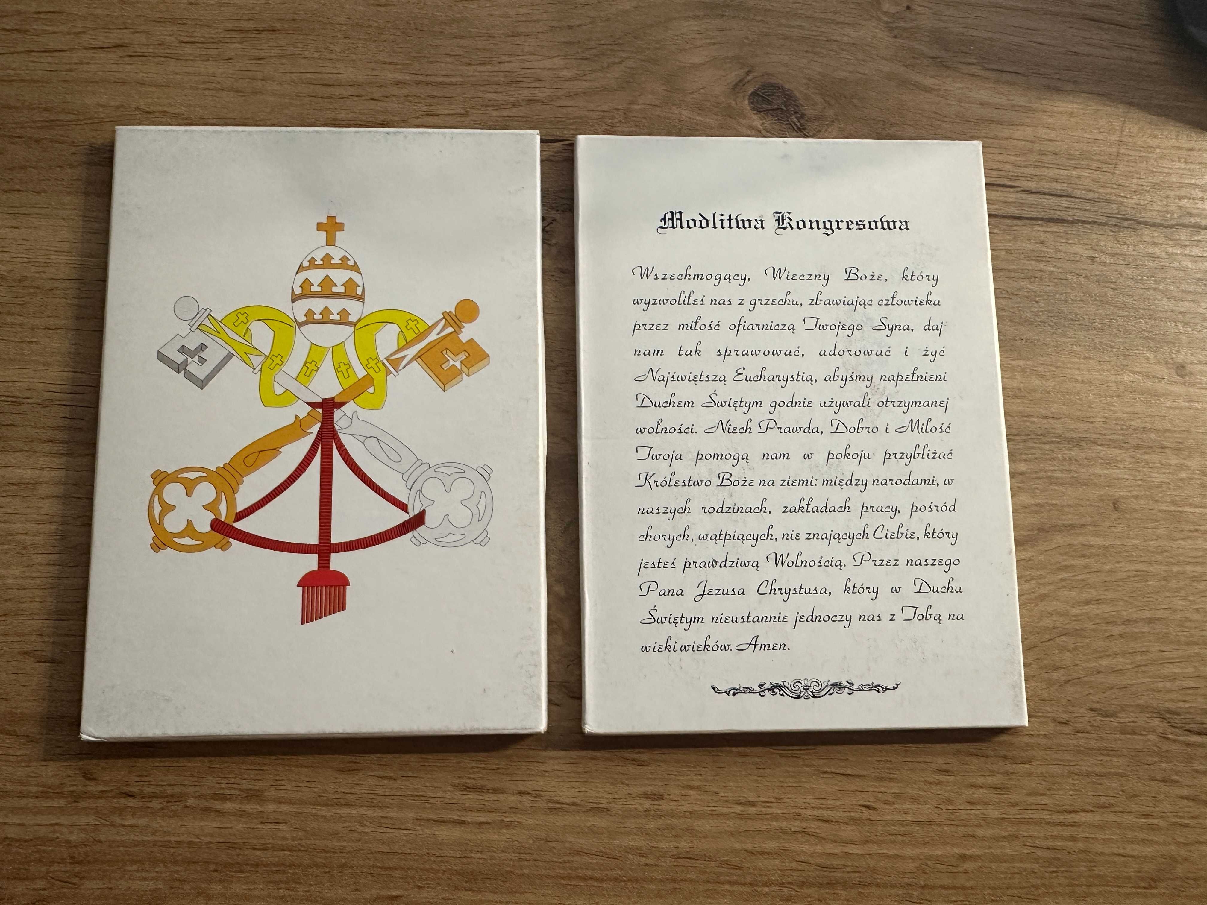 22 widokówki w obwolucie JP II