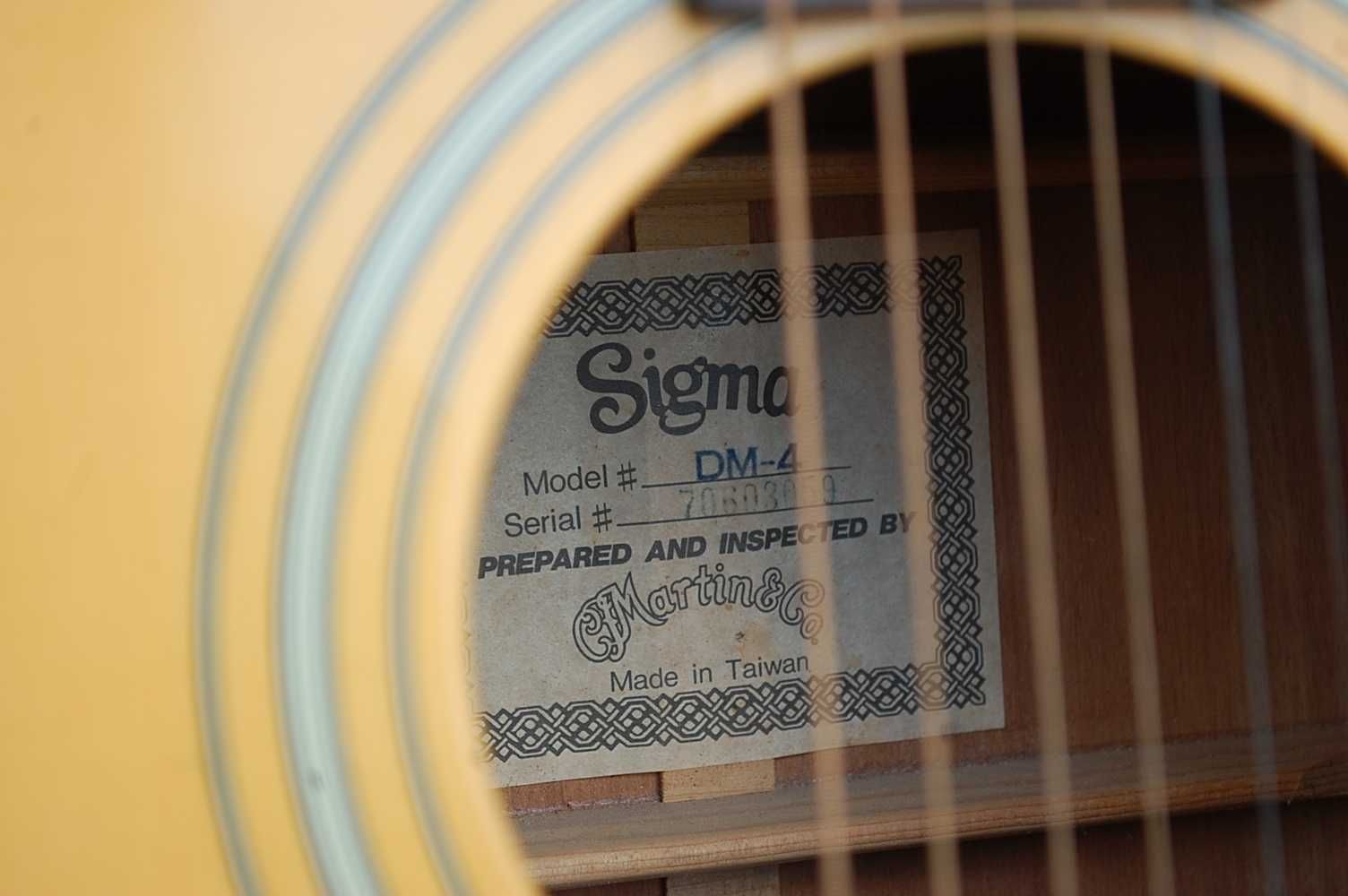 Gitara akustyczna Sigma Guitars DM 4