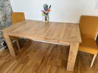 Piekny stol rozkladany NOEL 90x160-200cm