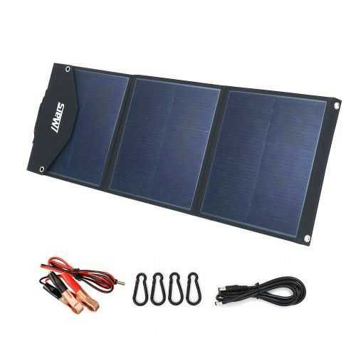 Солнечная батарея зарядка панель 100W 5-19V/2-5A 2USB DC5,1 мм Tipe-C