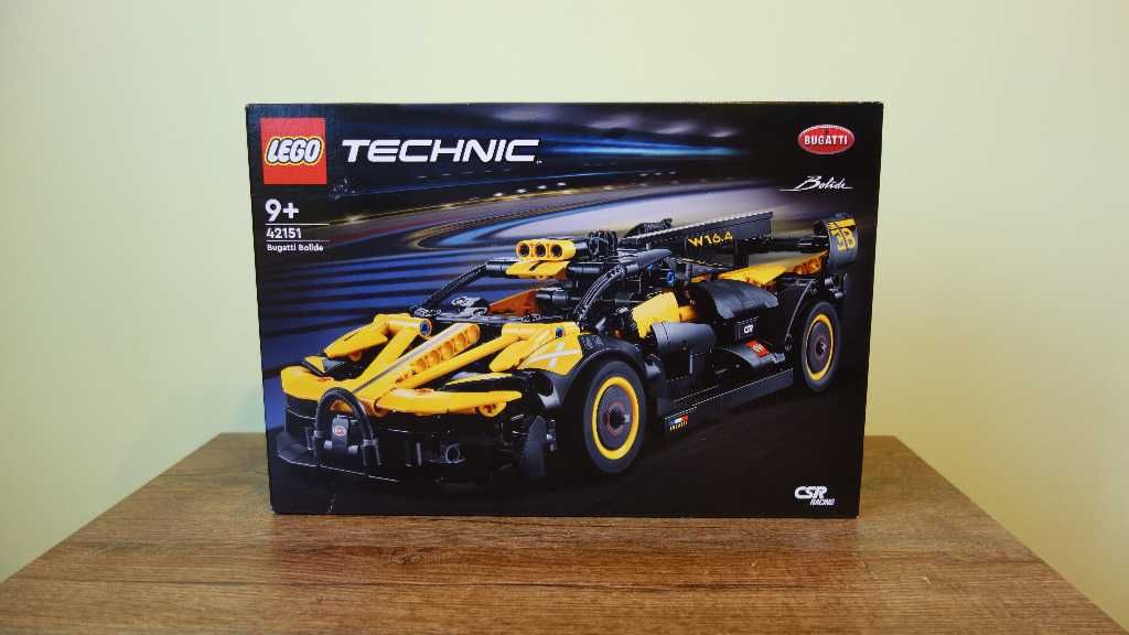 LEGO Technic Bolid Bugatti 42151, dla fanów super car!