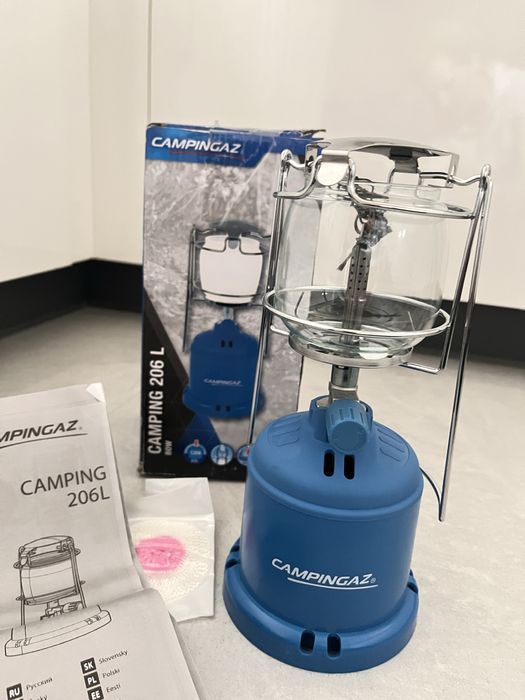 Campingaz camping 206 L lampa gazowa 80 W + nabój testowy CampinGaz