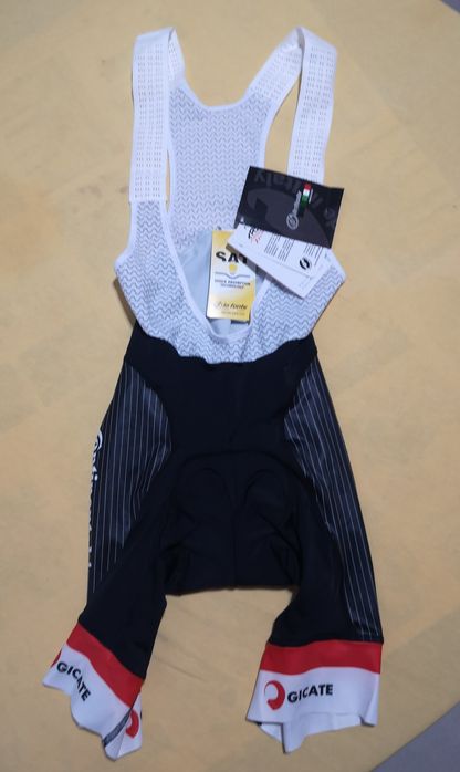 CICLISTA camisola e calções com alças