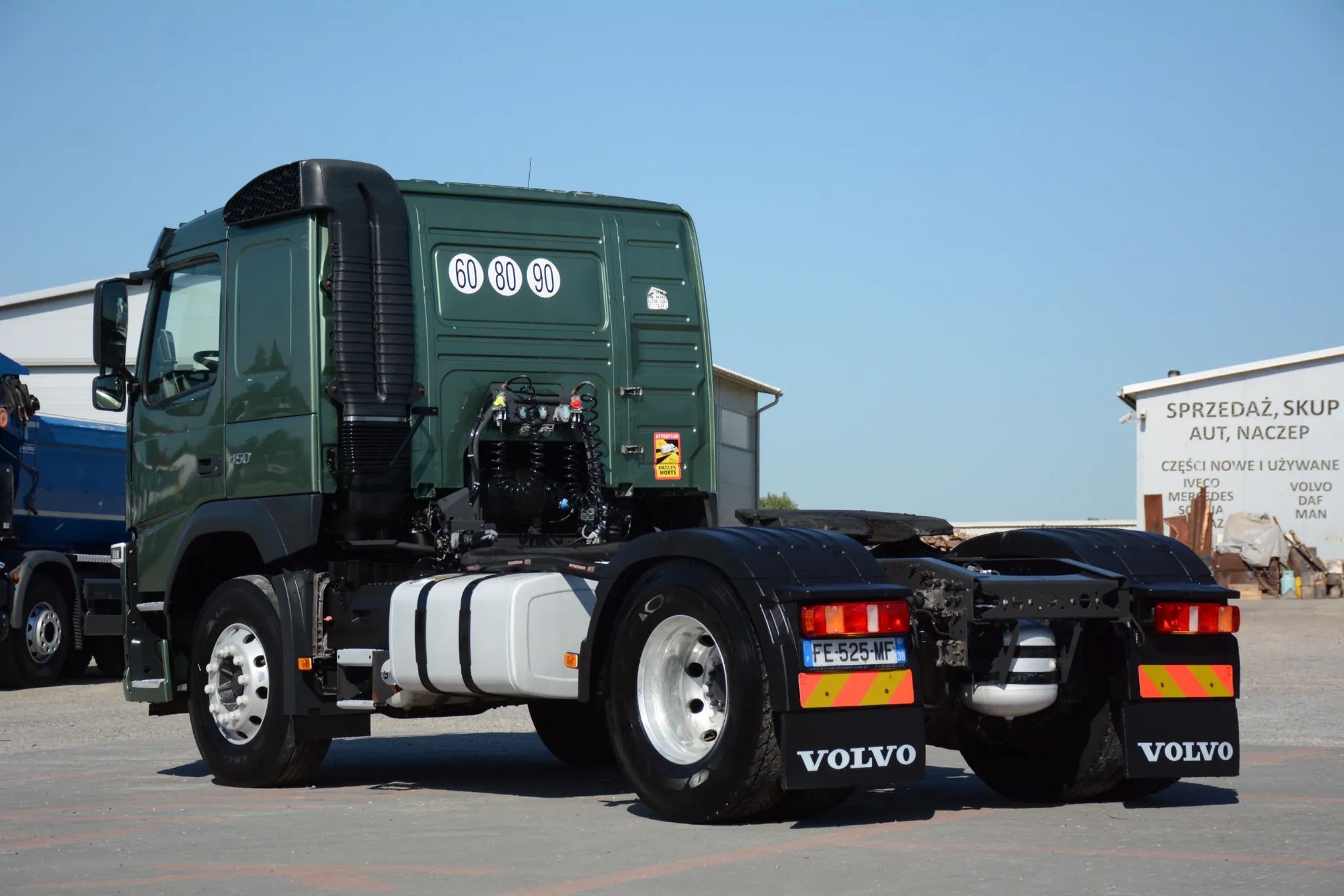 Volvo FM 450 / 2019 r / EURO 6 / Kompresor do wydmuchu / Mała waga / NAVI / Niski przebieg  Volvo FM 450 / 2019r / Kompresor / NAVI / 6600kg /Niski przebieg