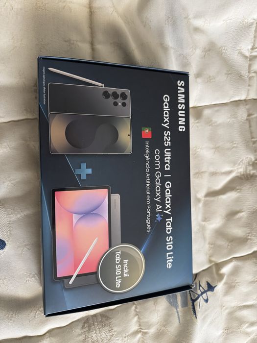 Samsung Galaxy S25 Ultra + Galaxy Tab S10 Lite NOVO/SELADO c/ Garantia