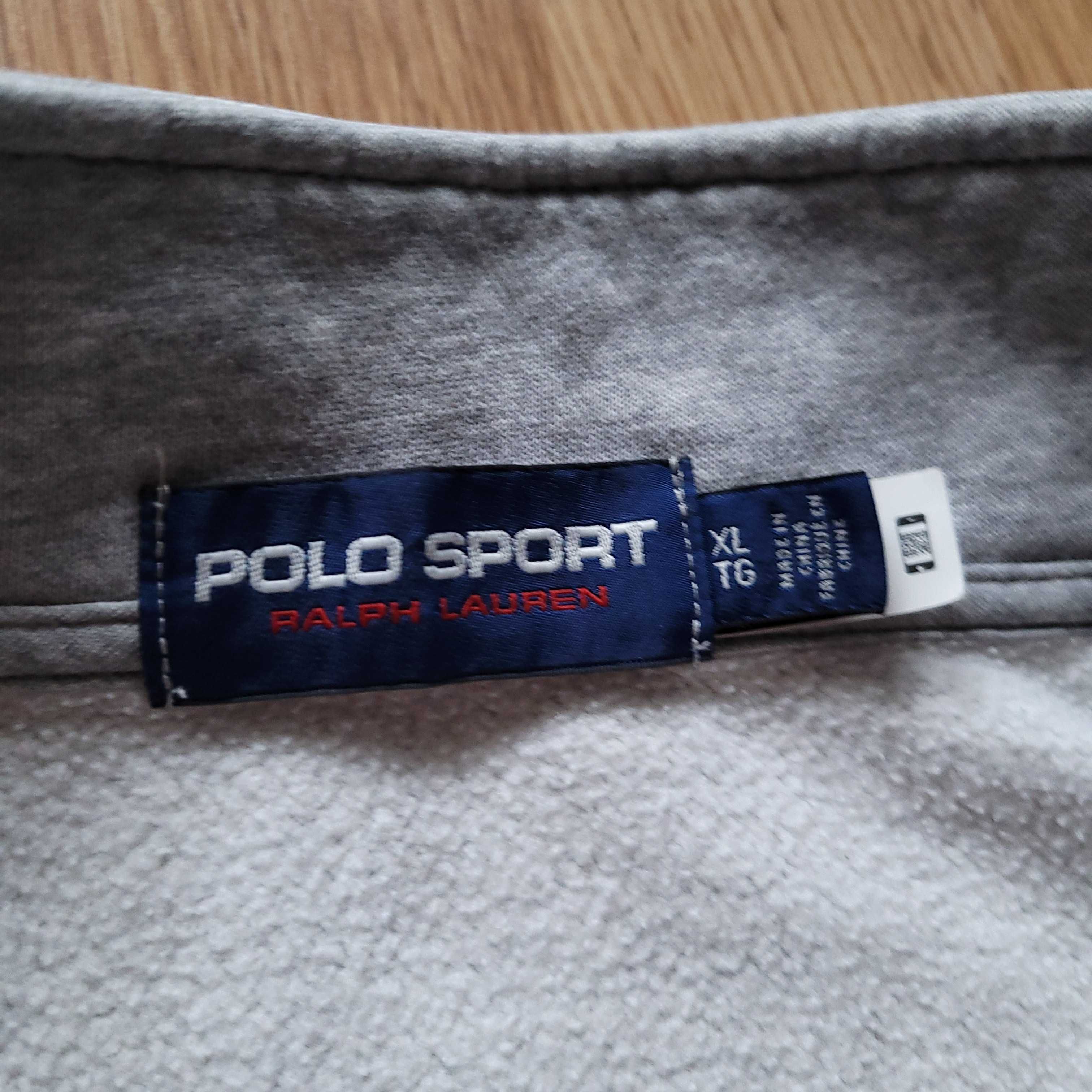 Bluza Ralph Lauren Polo Sport halfzip XL najnowsza kolekcja z kodem QR