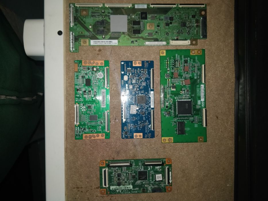 Placas para TVs novas é usadas