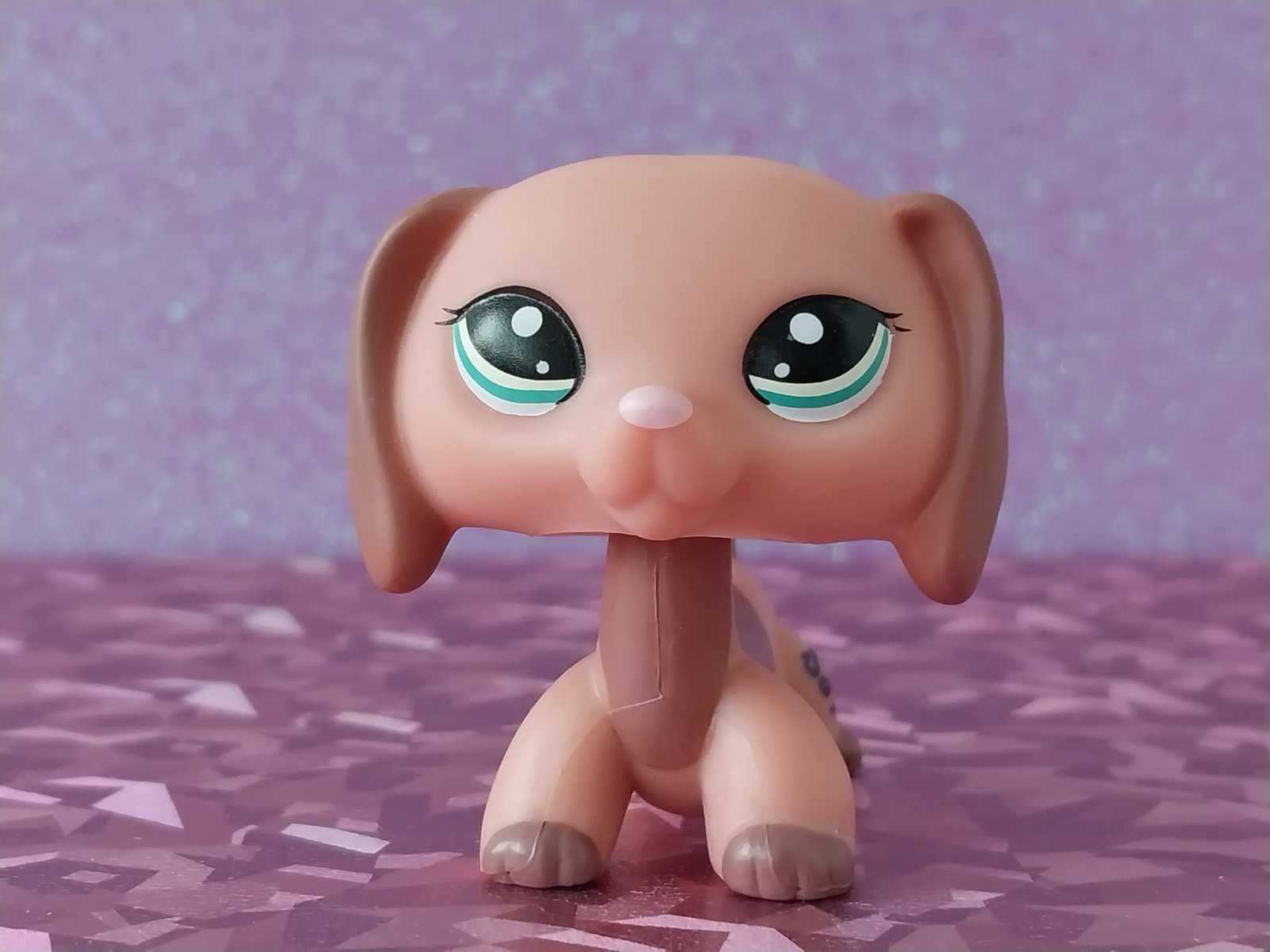 LPS Littlest pet shop лпс петшоп пет шоп игрушка собака такса #2046