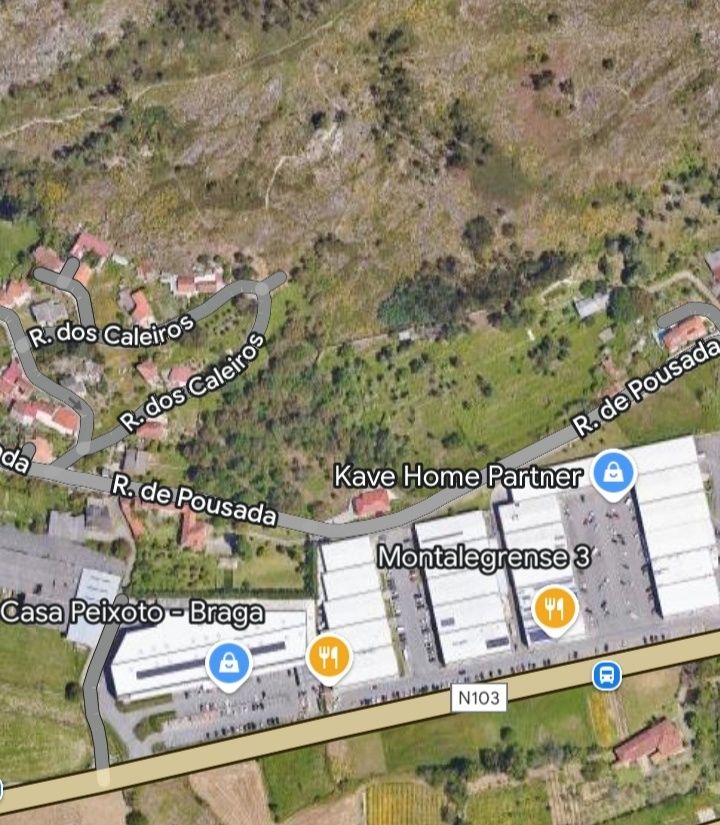 Permuto terreno com 5 hectares em Sequeira (Braga)