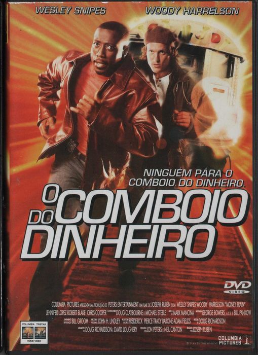 Dvd O Comboio do Dinheiro - acção - Wesley Snipes/ Jennifer Lopez