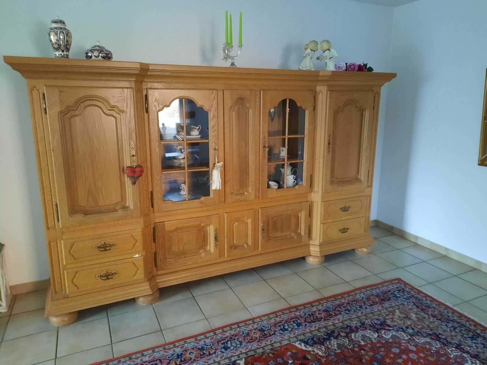 Bardzo ładny kredens biblioteka kredens dębowy z Niemiec !!PRZECENA!