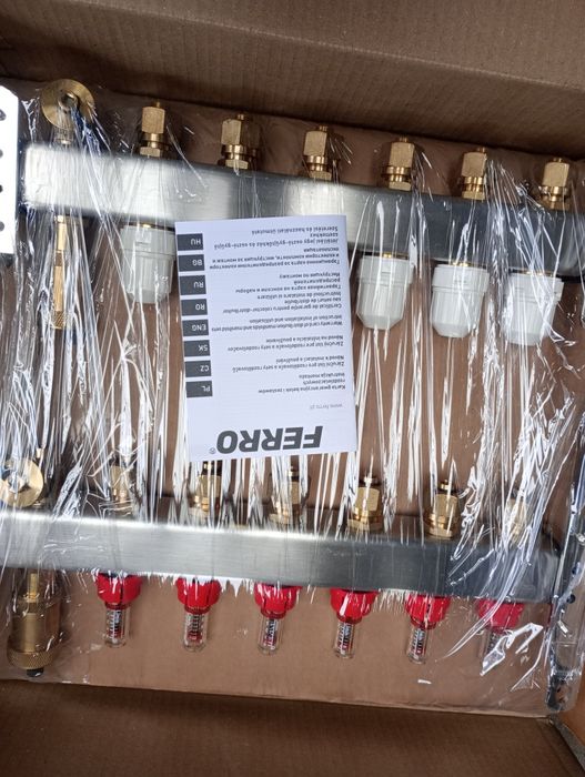 Rozdzielacz sześć zasileń c.o.