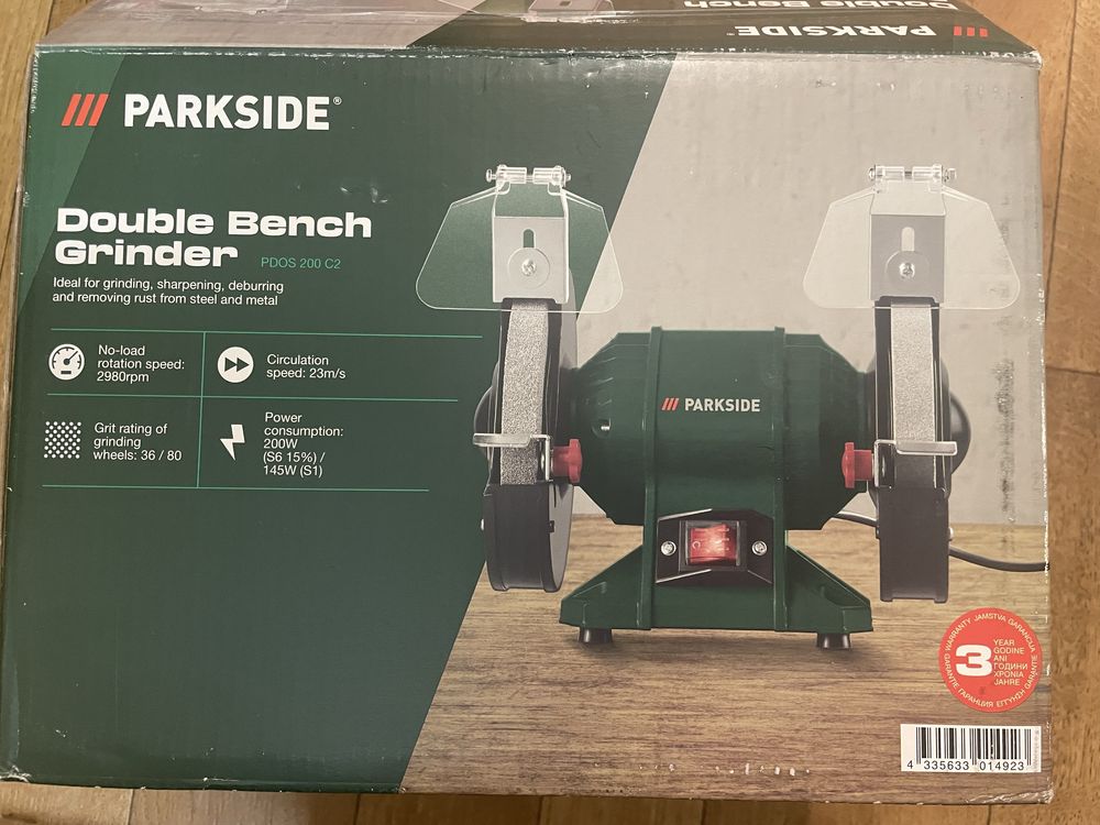 Точільний шліфувальний верстат, точільний станок  Parkside PDOS 200