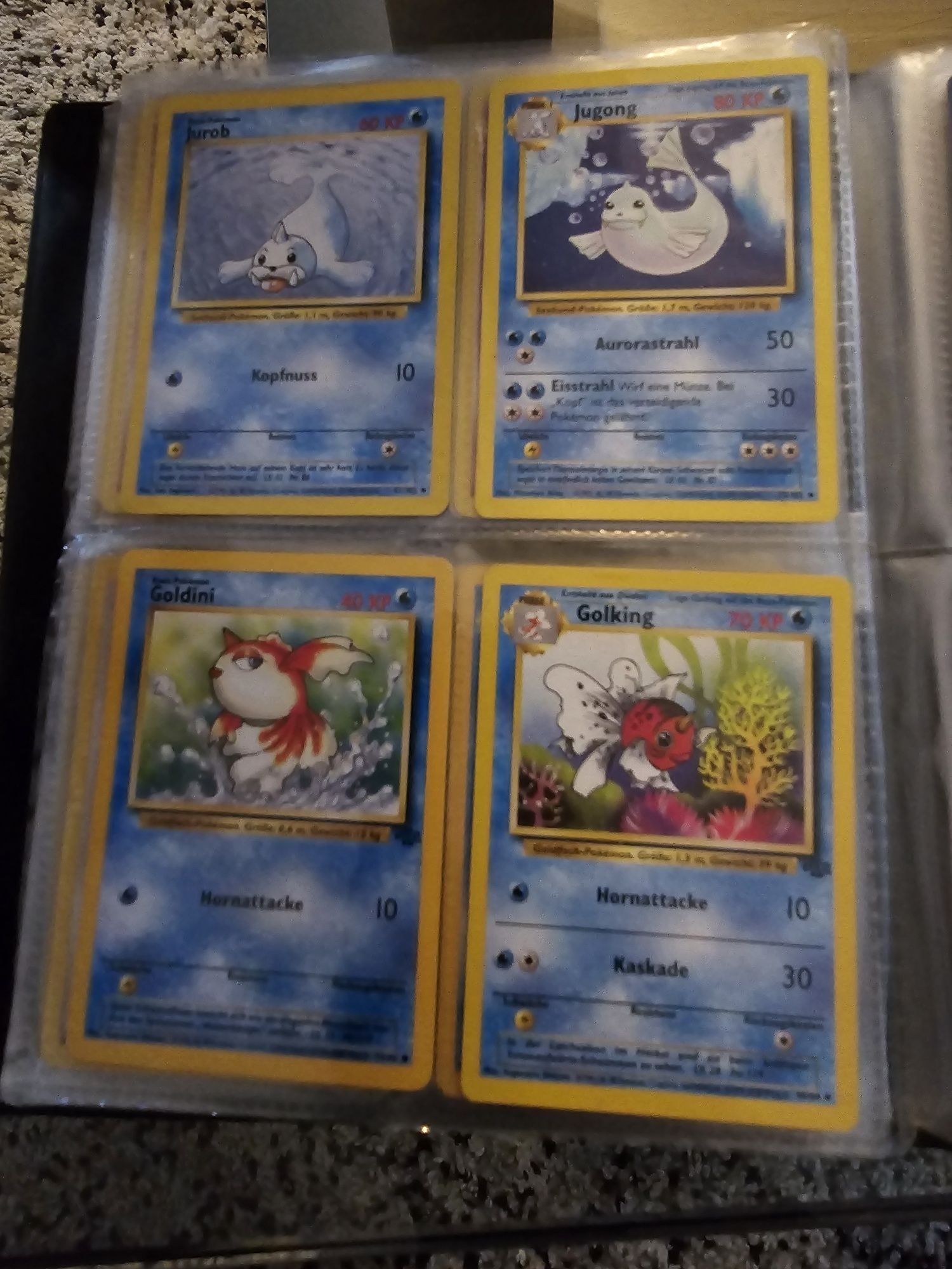Pokemon karty niemieckie