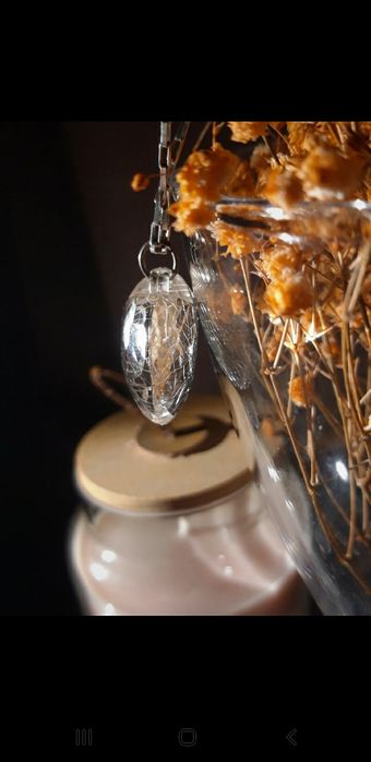 Zawieszka wisiorek na srebrnym łańcuszku