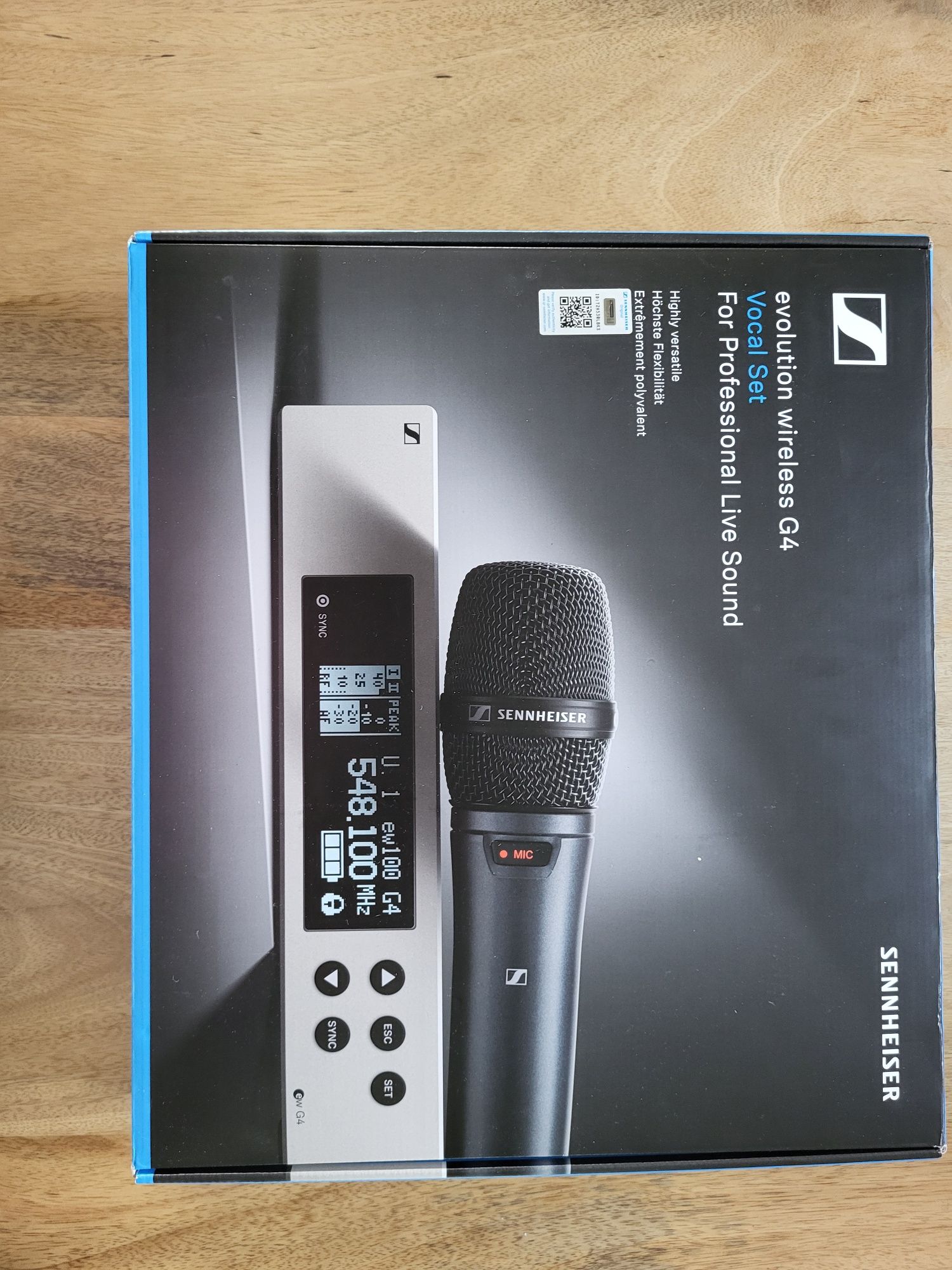 Zestaw bezprzewodowy Sennheiser G4 z mikrofonem E945