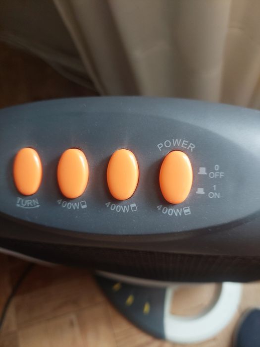 Aquecedor electrico giratório  1200w