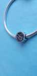 charms zawieszka srebro 925 czarny łabędź