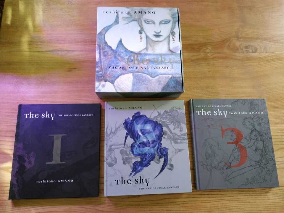 Артбук(Artbook) The Sky: The Art Of Final Fantasy Box Set First Editio