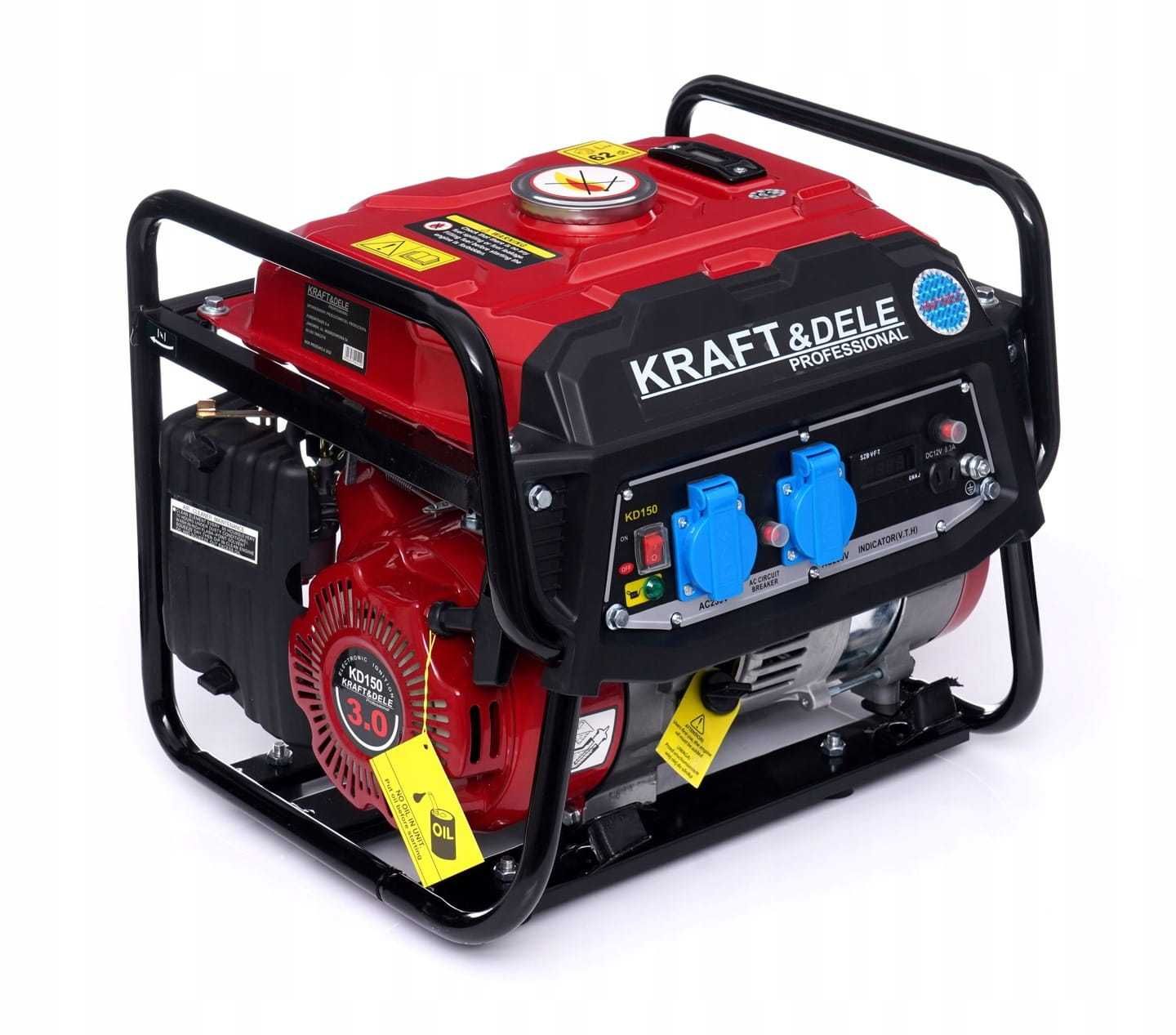 KRAFT&DELE Agregat Prądotwórczy Generator Prądu 1,5kw 3km KD150