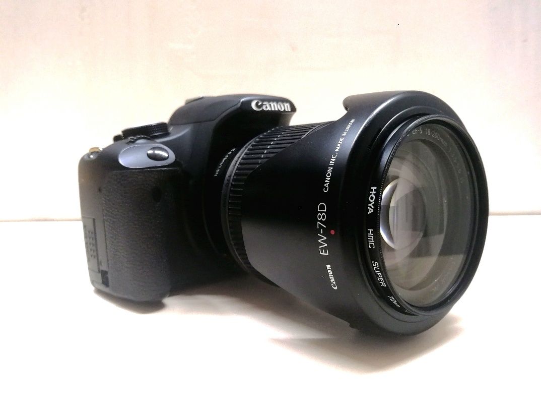 Canon 500d и 18-200mm 3.5-5.6 IS +комплект