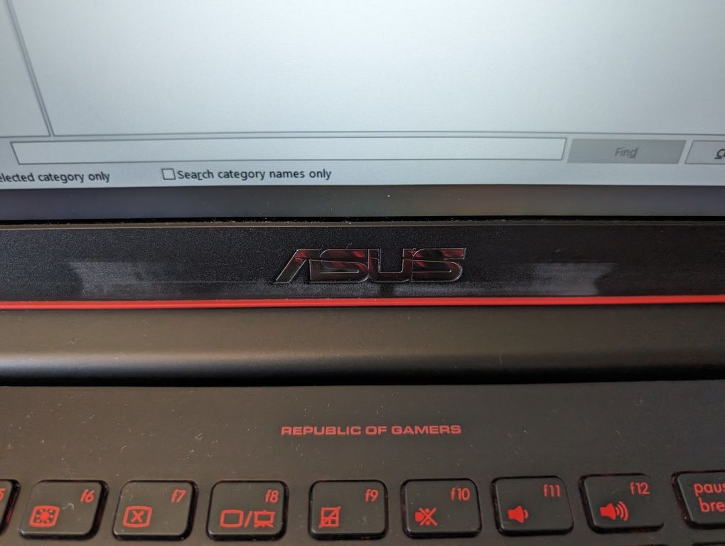 Portátil gaming ASUS ROG G501VW-76B96PB1 15"6