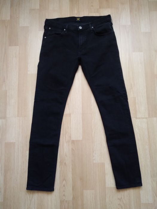 Spodnie Lee Luke W34 L32 czarne jeans