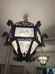 Komplet lamp lampiony chińskie. Kinkiety, lampy. Vinted, antyk.