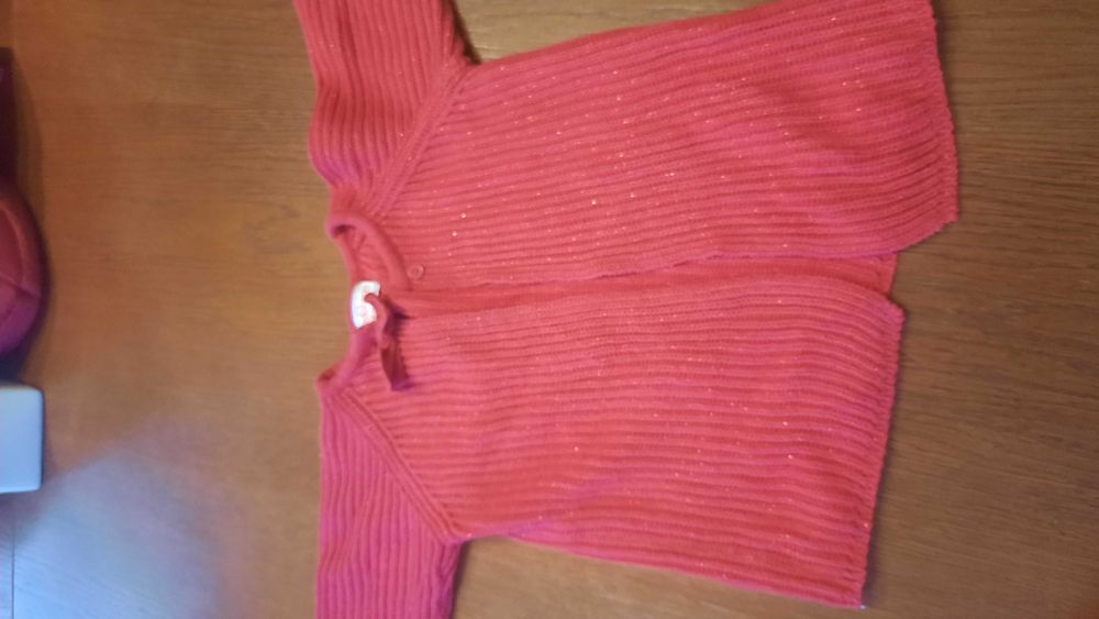 sweterek i sukienka świąteczna